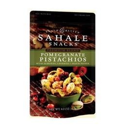Sahale Snacks Snack Better Pomegranate Pistachios 4 Oz (Pack of 6)