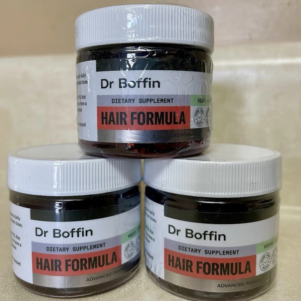 Dr. Boffin Hair Formula 30 Vegan Capsules Exp 04/25