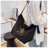 Fashion star canvas shoulder bag for men and women casual
