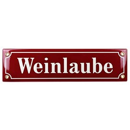 Sosenco - Decorative Enamel Sign - Retro Wall Sign - Vintage Enamel Wall Sign - Vineyard