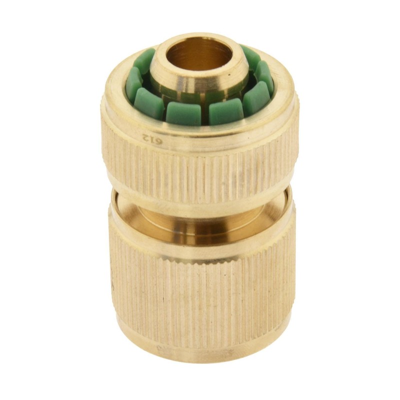 Brass Coupling Box with Hose Connection 13 (1/2 Inch) mm,
