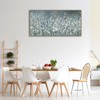 NINEASO Abstract Flower Framed Wall Art - Elegant Translucent White