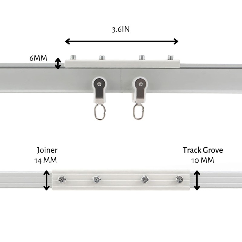 Curtain Tracks Accessories Joiners