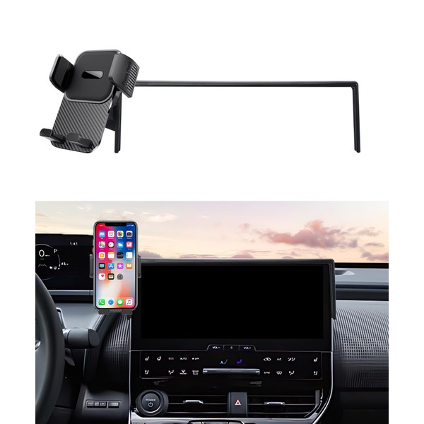 LAUFITMT Car Phone Holder for Toyota BZ4X 2023 2024 2025/Subaru