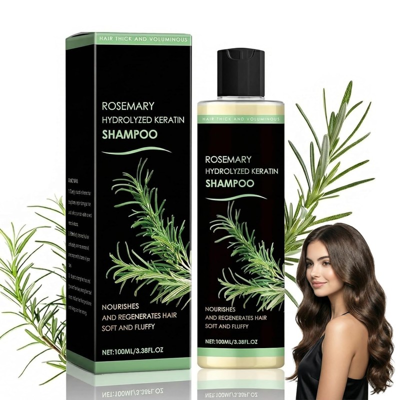 100ml Champú Orgánico De Romero Para El Crecimiento Del Cabello