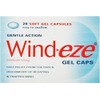 Windeze Gel Caps 20'S