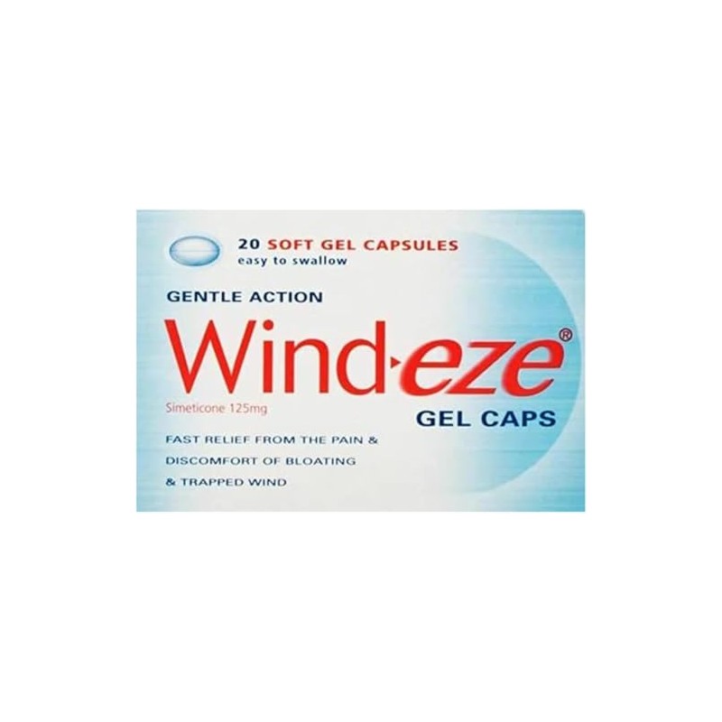 Windeze Gel Caps 20'S