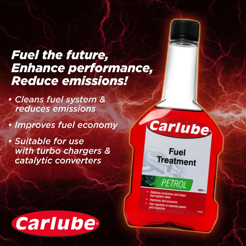 Carlube Fuel Treatment, Petrol, 300 ml