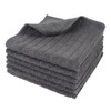 VIVOTE Microfibre Cloths Grey Dish Cloth Kitchen Cloth Super Absorbent