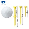 DAIYA GOLF TE-434 Golf Tee, Long with Steps, Yellow, Total