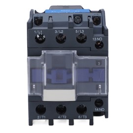 Industrial AC Contactor 32A Strong Conductivity Permanent Magnet Anti Shake Electric Contactor AC380V