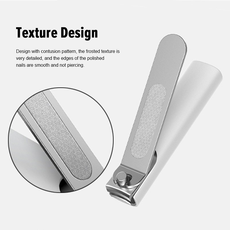 Xiaomi Mijia Nail Clipper Stainless Steel Nail Cutter With Anti
