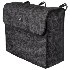 Tough 1 Blanket Storage Bag Black Tooled Leather