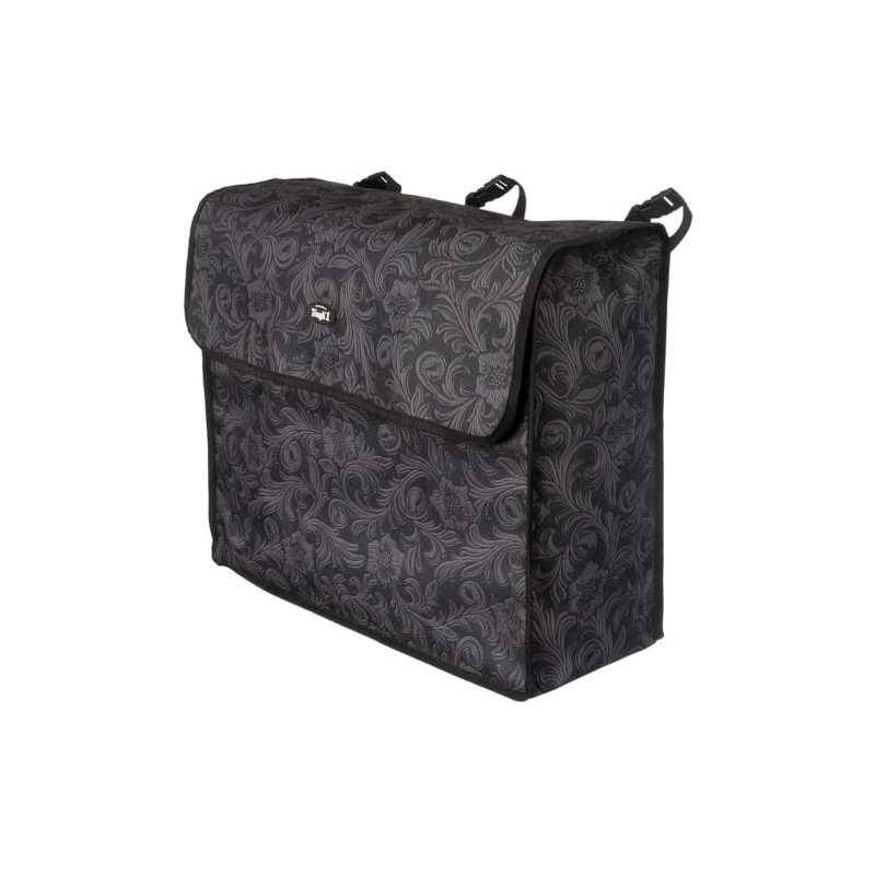 Tough 1 Blanket Storage Bag Black Tooled Leather