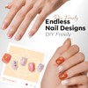 modelones Puntas de uñas de gel cuadradas extracortas, 360 uñas