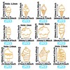24Pcs Ice Cream Open Back Bezel Pendants Ice Cream Dessert