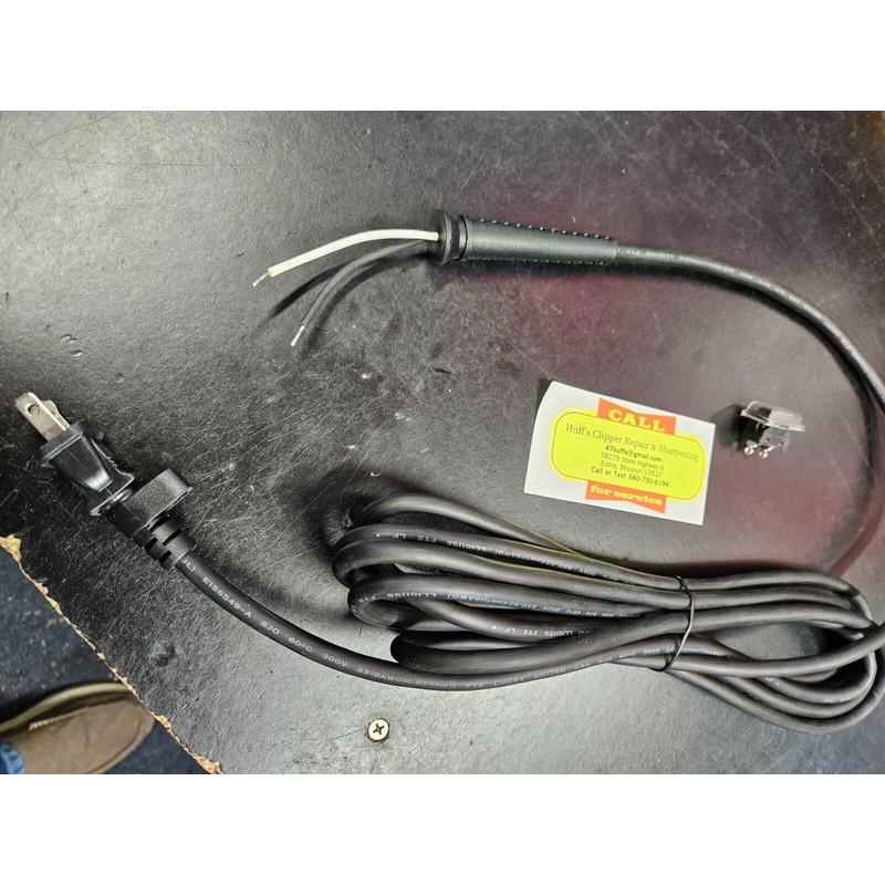 Oster Large Animal Clipmaster and Shearmaster Cord & Switch Parts