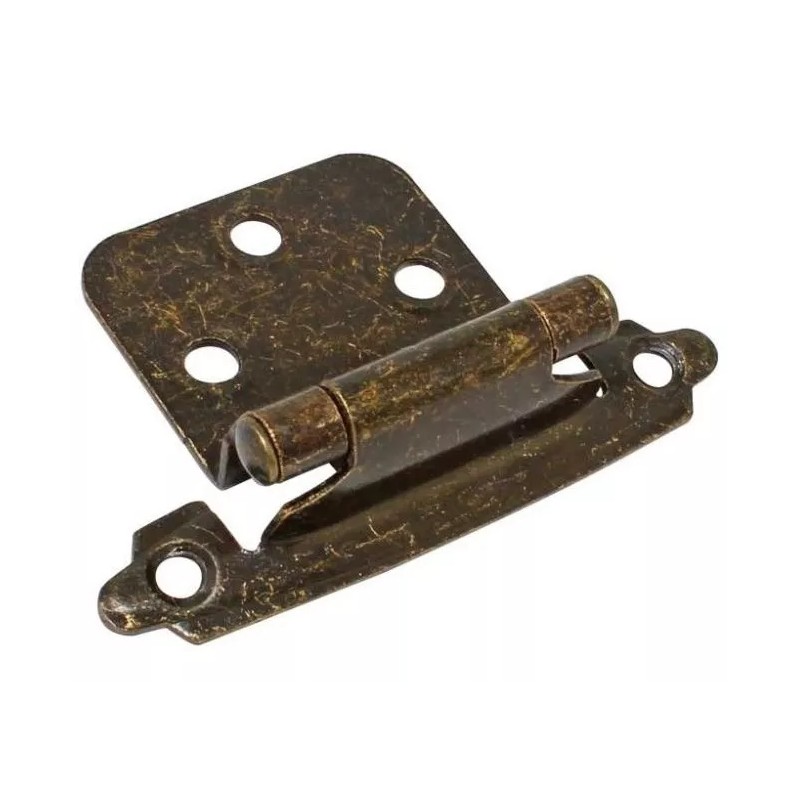 LIZOFERTAS Bisagra Americana Bisagra De Parche 40 Piezas Laton Antiguo