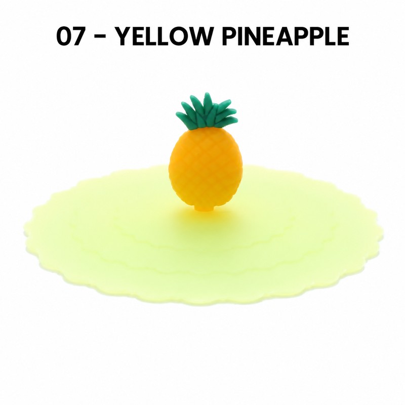 10cm Silicone Cup Cover for Drinks – Heat-Resistant Dustproof Suction