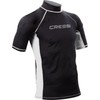 Cressi Rash Guard Men's Top, black, xxl