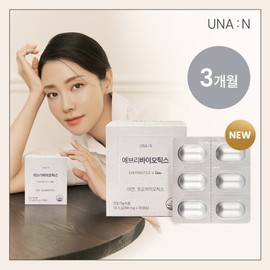 Hurum UnaN Everybiotics 3-month supply Probiotics Zinc 5 billion Lactobacillus / 휴럼 유나엔 에브리바이오틱스 3개월분 프로바이오틱스 아연 50억 유산균