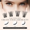 LASHVIEW Lash Clusters 144 Pcs Cluster Lashes DIY Cluster Eyelash