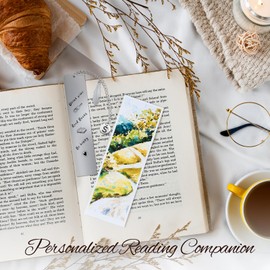 FBBP Metal Bookmarks for Women Men - Book Lovers Inspirational Gifts for Birthday, Retirement, Farewell, Friendship - Funny Bookmark for Teachers, Friends, BFF, Coworkers Book Accessories