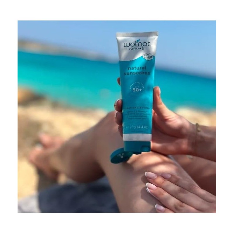 Wotnot Naturals Natural Sunscreen SPF 50+ 125g