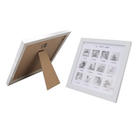 12 Months Baby First Year Photo Frame, Baby First Year Photo Frame for Baby Growth Records, Keepsake Frame