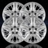 4-Pack of 18' Screw-on Chrome Hubcaps fit for Impala 2014-2019