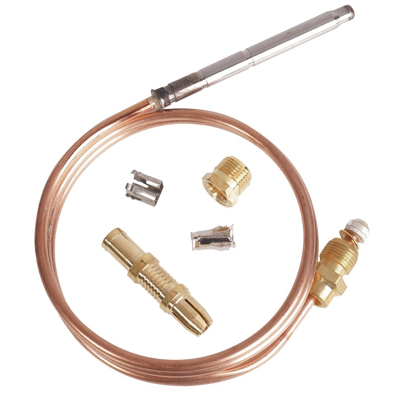 Thermocoupler for Robertshaw Thermostat Control Pilot Burner Assembly Replacement 1980-036