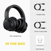 commalta Noise Cancelling Headphones Wireless Bluetooth Headphones Over Ear Wireless