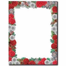 Pine & Flowers Letterhead Laser & Inkjet Printer Paper, 25pk