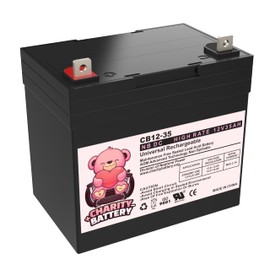 Charity Battery 12V 35AH Battery for John Deere Lawn Garden Tractor Riding Mower SLA