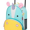 Skip Hop Kids Rolling Backpack, Zoo, Unicorn