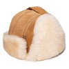 Minnetonka Sheepskin Bomber Hat, Tan, XLarge