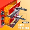 YOOKTEN Commercial Electric Pizza Oven, 12""Indoor Pizza Oven 2-Layers Countertop