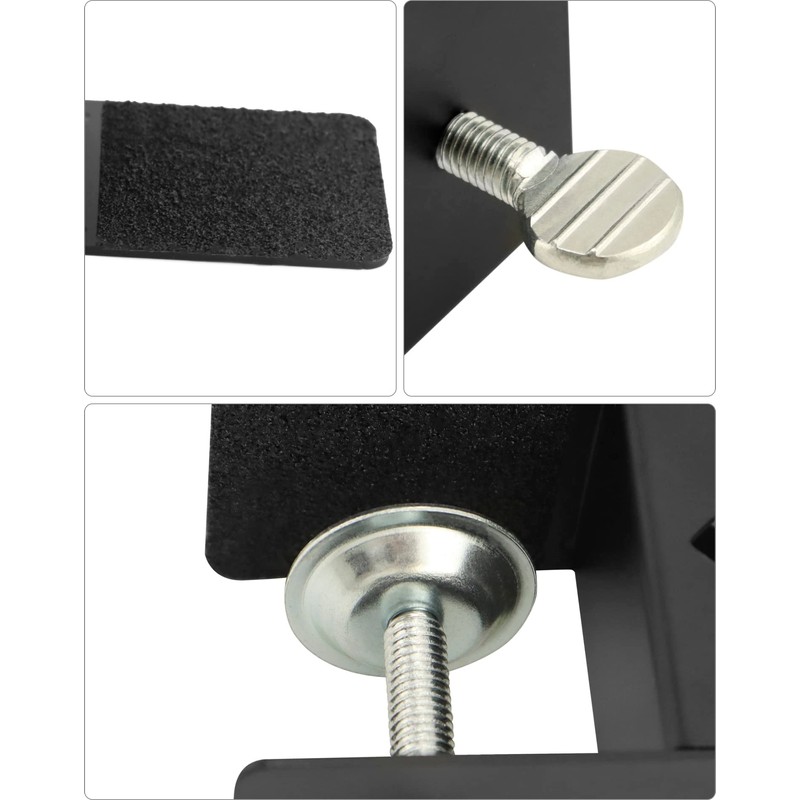 QWORK Deck Torch Clamp, Set of 8 Deck or Porch