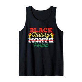 Black History Month Period Design For Men Women Kids Tank Top
