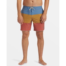 Billabong Men's 73 Lo Tide 18" Boardshorts Swim Trunks, Color: Dusty Red, Size 38