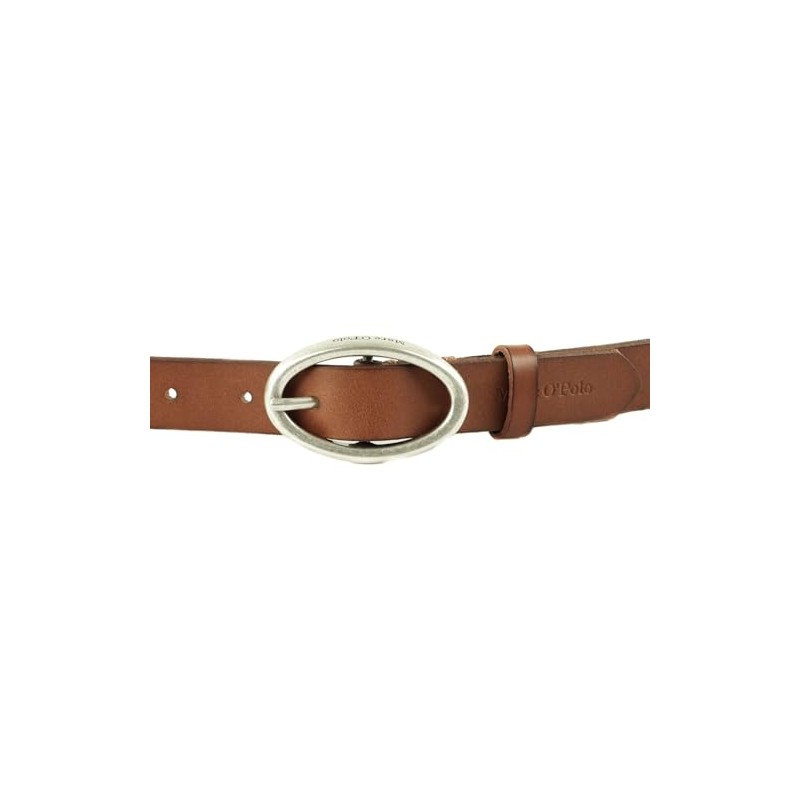Marc O'Polo Elly Women's Belt Dark Brown 100, Classic Cognac