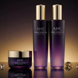 AHC 4)_-AHC 프라임 엑스퍼트 EX 골드라인 3종(토너+에멀젼+크림) AHC Prime Expert EX Gold Line 3-piece Set (Toner+Emulsion+Cream)