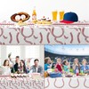 Thanksgiving Fall Disposable Tablecloth, 2 Pack Rectangle Fall Pumpkin Tablecloth