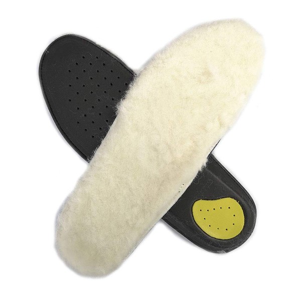 [Brand Stone] Thermal Model Insole, Sheepskin Insole, white
