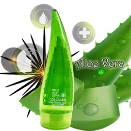 BioRLX by Créé 99% Purity Aloe Vera Gel with Collagen and Hyaluronic Acid for Face, Body and Hair & Soothing (2 pieces, 250ml)