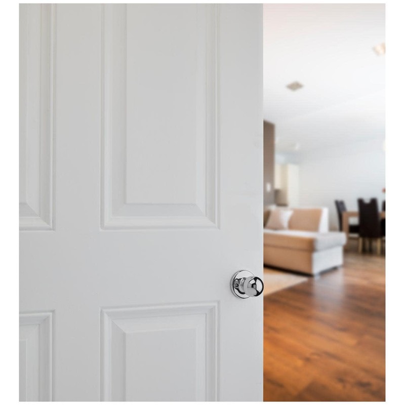 Kwikset 200P Security Series Polo Passage Door Knobset - Antique