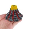 Abnaok Aquarium Volcano with Air Stone Bubbler, Realistic Fish Tank