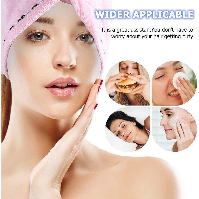 VICASKY Toalla de Microfibra para Secado Rápido de Cabello, Gruesa
