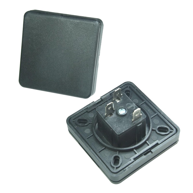 20Amp Power Outlet Receptacle NEMA 5-15R with Cover,3-Hole Socket AC