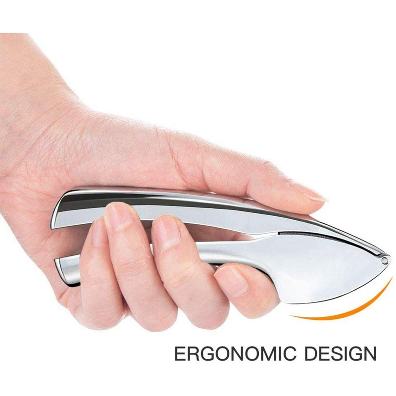 Kitchen Premium Garlic Press Stainless Steel Garlic Crusher Press Easy